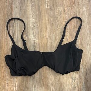 Shade & Shore Classic Black Bathing Suit Top